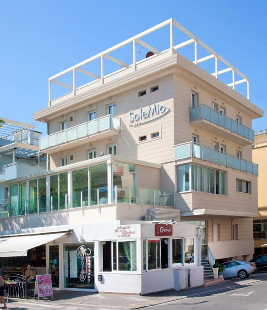 Hotel Sole Mio Rímini Exterior foto
