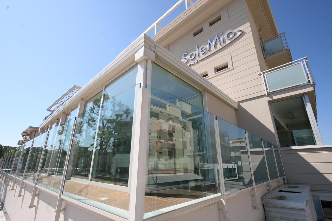 Hotel Sole Mio Rímini Exterior foto